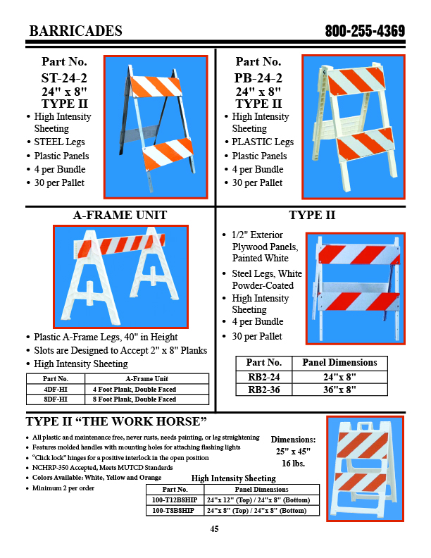 Barricades