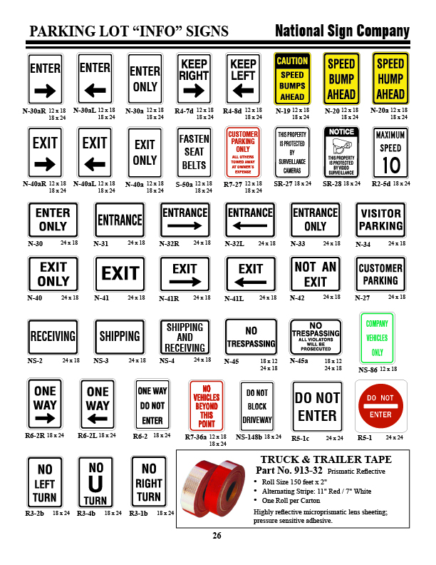Trailer Truck Tape