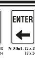 Enter (Left Arrow) (N-30AL)