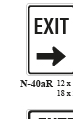 Exit (Right Arrow) (N-40AR)