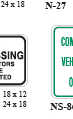 No Trespassing — All Violators Prosecuted (N-45A)