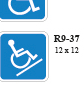 $100 Fine + Van Accessible Plaque Combo (R9-022P)
