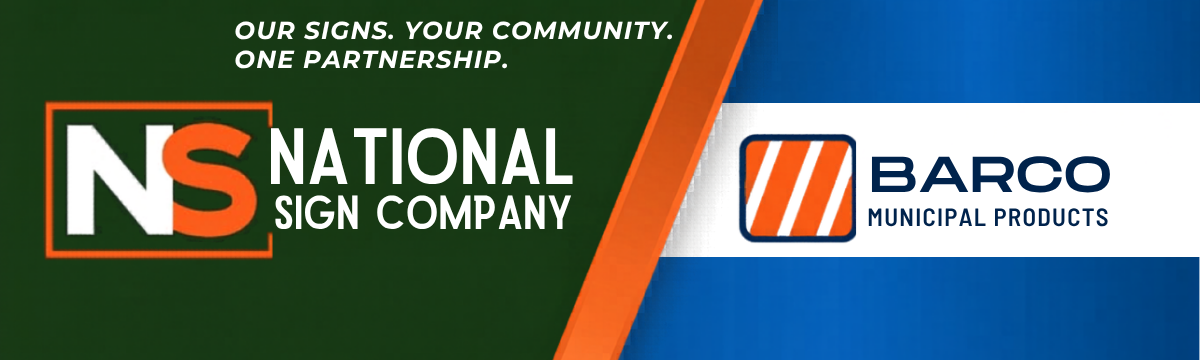 National Sign Company and Barco Municipal Products — Our Signs. Your Community. One Partnership.